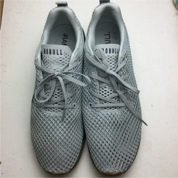 NoBull Mesh Runner Lace-up Lightweight Reflective Laces Gray Shoes Men’s Size 14 NOBULL | Shoes | Nobull Mesh Runner Laceup Lightweight  main image 2